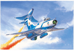 Scale model 1/48 J-7GB Fighter Trumpeter 02862