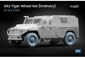 Набір коліс для ГАЗ Тигр від ACE та RPG ScaleX WM 72009