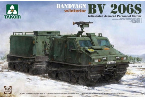 Scale model 1/35 Bandvagn Bv 206S Articulated Armored Personnel Carrier Takom 2083