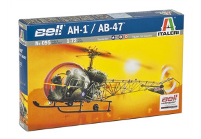 Збірна модель 1/72 Вертоліт Bell AH-1/AB-47 Italeri 0095