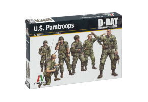 Збірна модель 1/35 Фігури Парашутисти США Italeri 0309