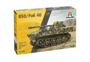 Збірна модель 1/35 Steyr RSO з Pak-40 Italeri 0355