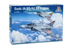 Збірна модель 1/48 Літак Saab JA 37/AJ 37 Viggen Italeri 2785