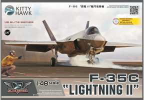 Scale model 1/48 Airplane F-35C Lightning II Zimi 80132