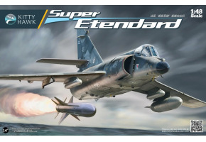 Сборная модель 1/48 Самолет Super Etendard Zimi 80138