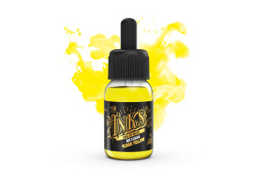 Acrylic ink FLUOR YELLOW AK-interactive 16044