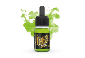 Acrylic ink LIME GREEN AK-interactive 16049