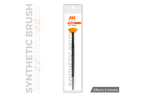 Synthetic brush - fan shape AK-Interactive AKB017