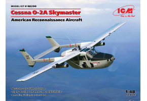 Збірна модель 1/48 Літак Cessna O-2A Skymaster ICM 48290