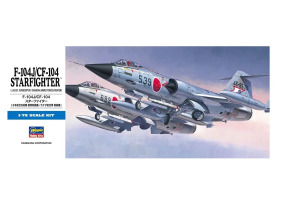 Сборная модель 1/72 Американский истребитель 1/72 F-104J/Cf-104 Starfighter (JASDF/Canada) Хасегава