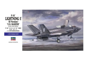 Збірна модель 1/72 Американський винищувач F-35 Lightning II B Version U.S. Marine Hasegawa 01576