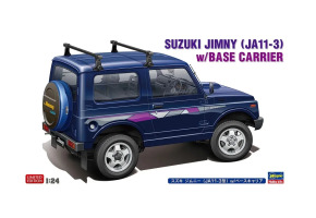 Збірна модель 1/24 Японський позашляховик Suzuki Jimny JA11-3 Hasegawa 20744