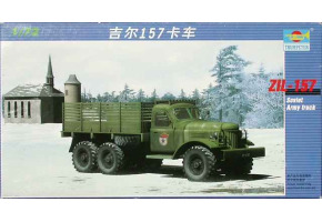 Збірна модель 1/72 Вантажівка радянської армії ЗІЛ-157 Trumpeter 01101