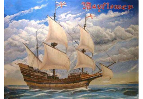 Збірна модель коробля Mayflower