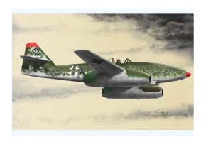 Збірна модель німецького літака Messerschmitt Me262 A-2a