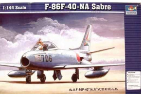 Збірна модель літака F-86F-40-NA Sabre