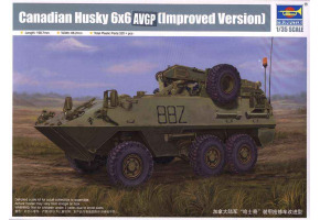 Scale model 1/35 Canadian Husky 6x6 AVGP (Improved Version) Trumpeter 01506