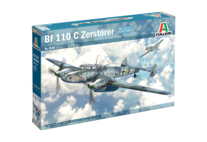 Збірна модель 1/72 Літак BF-110 C ZERSTORER Italeri 0049