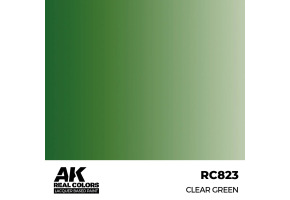 Акрилова фарба на спиртовій основі Clear Green / Прозорий зелений AK-interactive RC823