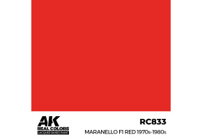 Акрилова фарба на спиртовій основі Maranello F1 Red 1970-1980 АК-interactive RC833