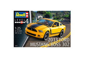 Збірна модель 1/25 Автомобіль 2013 Ford Mustang Boss 302 Revell 07652