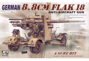 German 8.8cm Flak 18 Anti-aircraft gun 