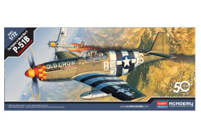 Збірна модель 1/72 Літак P-51B Mustang Academy 12464