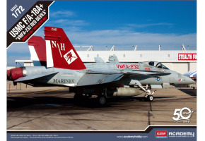 Збірна модель 1/72 Літак BUSMC F/A-18A+ "VMFA-232 Red Devils" Academy 12520