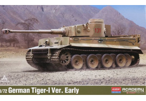 Збірна модель 1/72 Танк Тигр 1 (ранній) Academy 13422