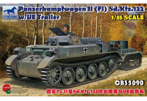 Panzerkampfwagen II (FI) Sd.Kfz.122 w/UE Trailer 