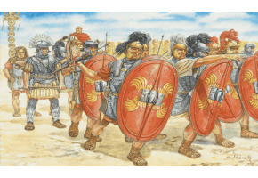 Збірна модель 1/72 Фігури Римська піхота (I-II століття до н. е.) Italeri 6021