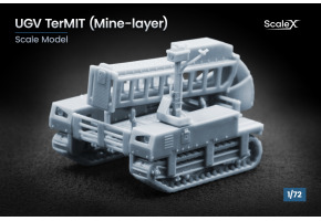Збірна модель 1/72 Наземний дрон "TerMIT", з модулем мінування ScaleX VG 72008