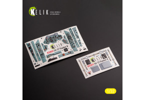 SU-27 3D decal interior for Trumpeter kit 1/32 KELIK K32031