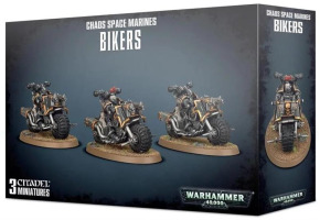 CHAOS SPACE MARINES: BIKERS