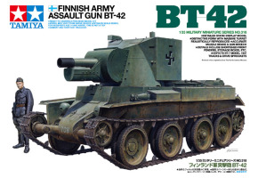 Збірна модель 1/35 штурмова зброя фінської армії БТ-42 Tamiya 35318