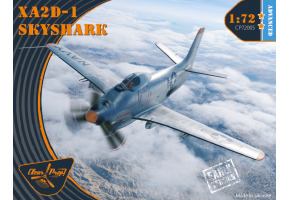 Збірна модель 1/72 літак XA2D-1 Skyshark Early Version Clear Prop 72005