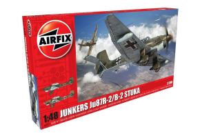 Збірна модель 1/72 німецький бомбардувальник Junkers Ju87R-2/B-2 Stuka Airfix A07115