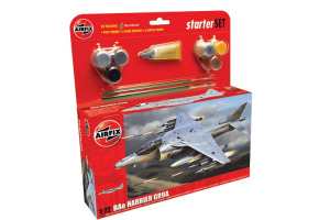 Збірна модель 1/72 літак BAe Harrier GR.9 стартовий набір Airfix A55300A