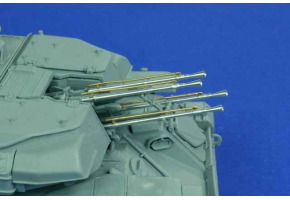 Набір металевих стволів 23мм АЗП-23 для зенітної самохідної установки ЗСУ-23-4 Шилка в масштабі 1/35