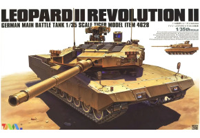 Scale model 1/35 German tank Leopard II revolution II Tiger Model 4628