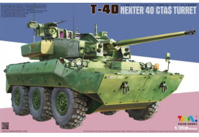 Сборная модель 1/35 Бронеавтомобиль T-40 nexter ctas turret Тайгер Модел 4665