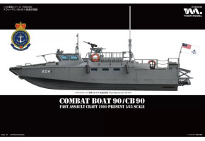 Сборная модель 1/35 Sweden CB-90 FSDT Assault Craft CB 90/Combat Boat 90 1991 Тайгер Модел 6293