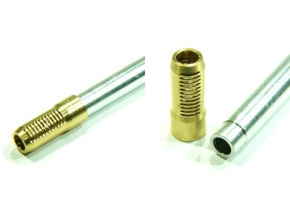 Металлический ствол для советских САУ СУ-152, ИСУ-152 152.4 мм МЛ-20С, в масштабе 1:72