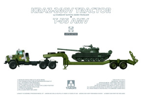 KraZ-260V Tractor +T-55 AMV