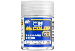 Mr. Color GX (18 ml) Super Clear III / Glossy varnish based on nitro