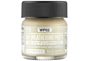 Weathering Paste Mud White (40ml) / Тривимірна паста для створення ефектів білого бруду 40мл