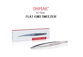 Пінцет із плоским кінцем DSPIAE AT-TZ02