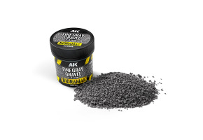 Fine Gray Gravel 1-3 mm / Дрібний сірий гравій 1-3 мм AK-Interactive AK8308