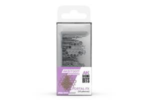 Набір 1/35 Космічна телепортація - Елементи основи (3D-друк / 10 шт.) AK-Interactive AKBIT0017