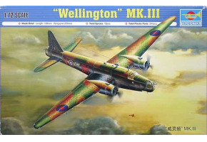 >
  Збірна модель 1/72
  Англійський
  бомбардувальник
  Wellington Mk.3 Trumpeter 01627
